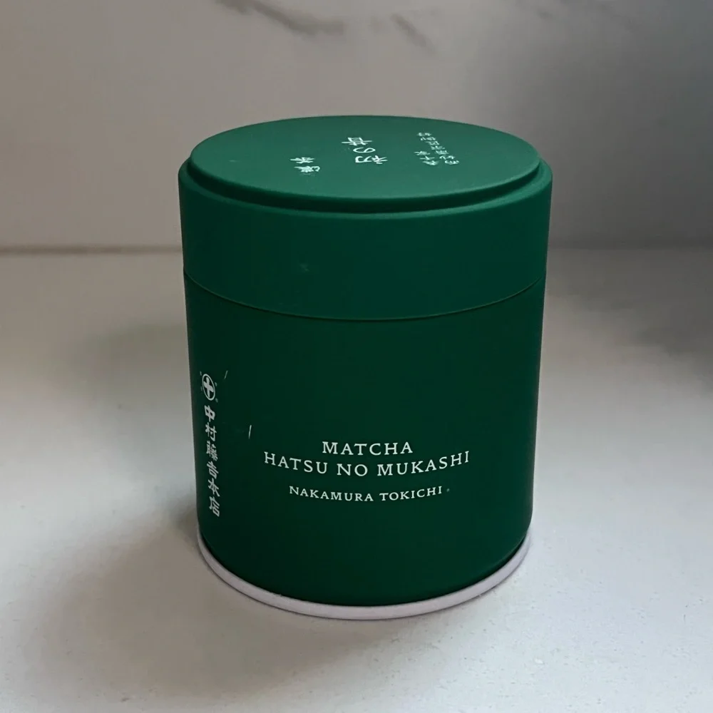 Japanese Hatsu no Mukashi Matcha Powder by Nakamura Tokichi 30g Tin